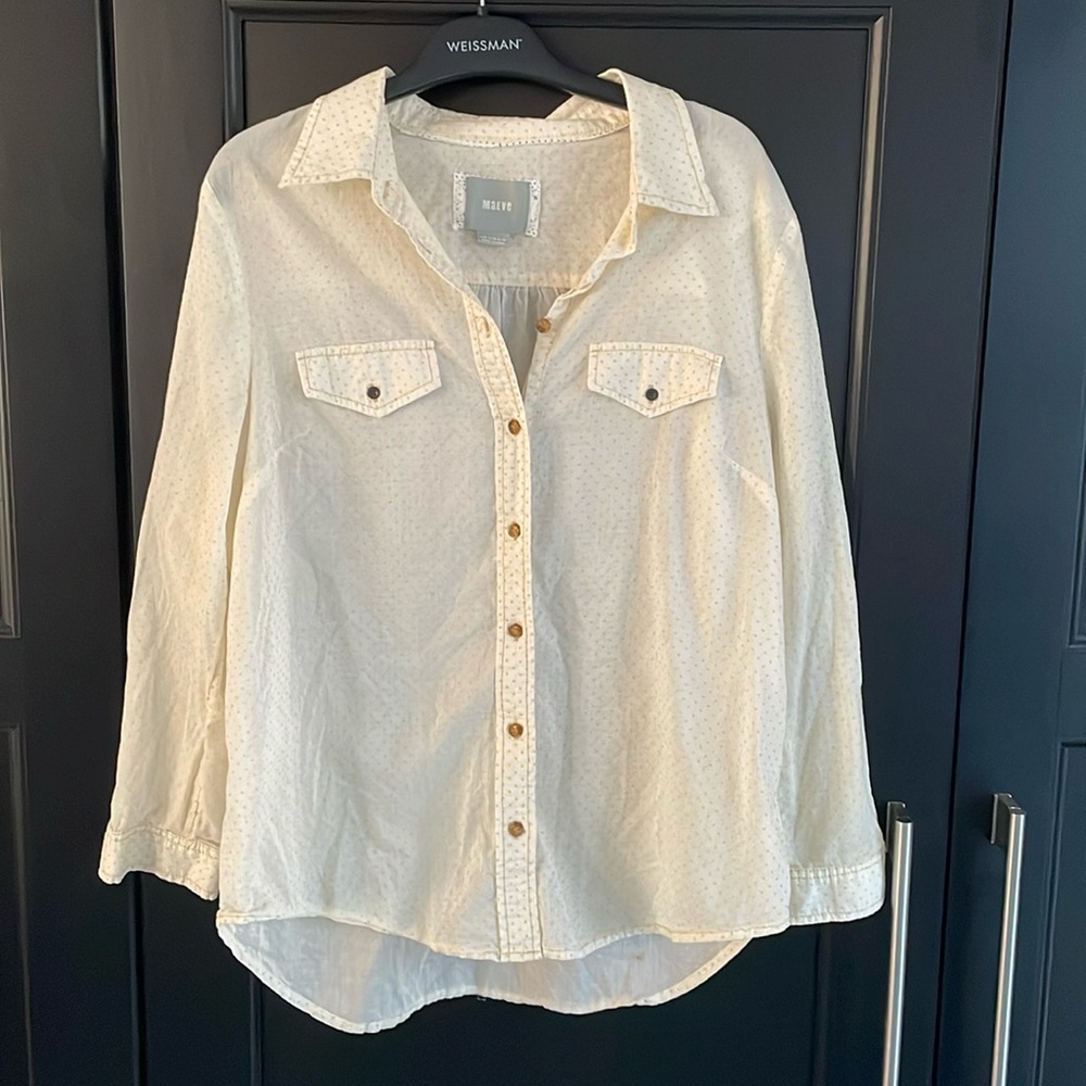 Maeve button down shirt